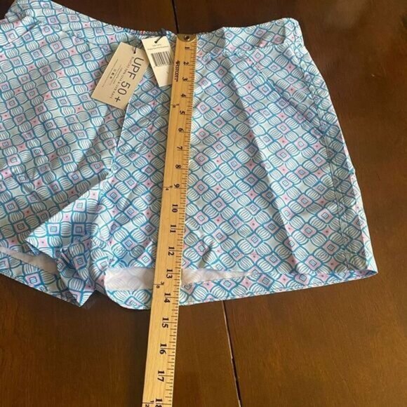 Cabana Life Shorts Women’s Boardshort Large, Blue/Pink UPF 50+ UV,Pockets,Zipp - Picture 7 of 11